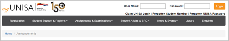 The screen below for example is an old page and is no longer valid. Users will be presented with an invalid credential error if using this screen for login. 